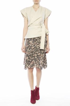Patterned skirt with ruffle, zdjęcie 2 Patterned skirt with ruffle od Isabel Marant
